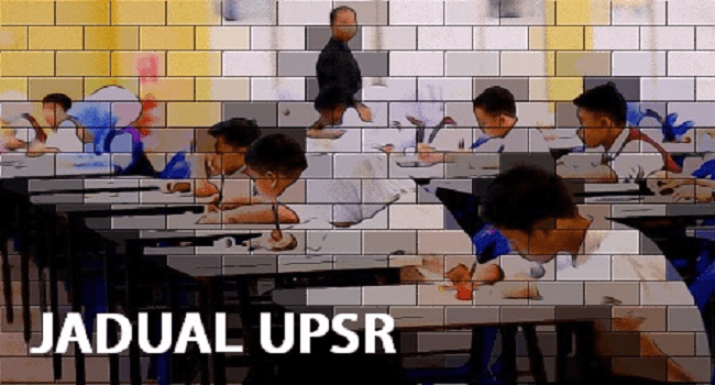 Jadual Waktu Peperiksaan Upsr 2019 Tahun 6